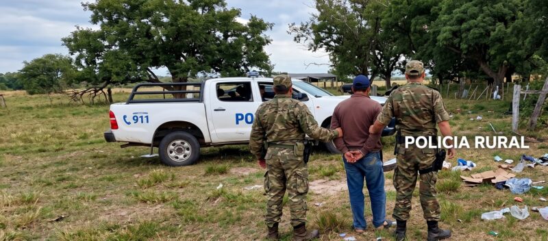 Detuvieron a tres personas y desarticularon una organización dedicada a la faena clandestina