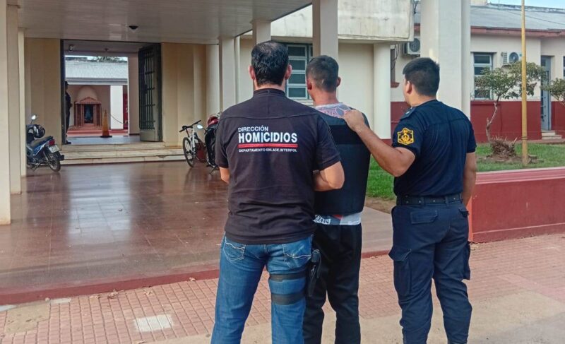 Santo Tomé: el presunto sicario fue entregado a Misiones bajo un blindaje de seguridad