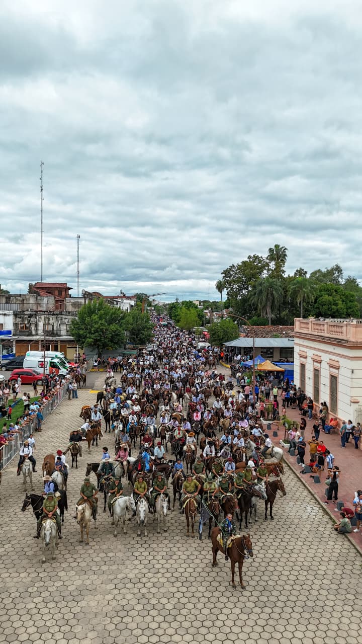 Paz y devoción: los Tres Pueblos ya están en Itatí tras un operativo de seguridad sin fisuras