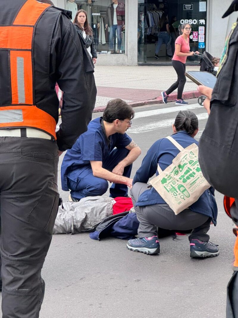 Una mujer falleció tras ser atropellada por una moto en la peatonal