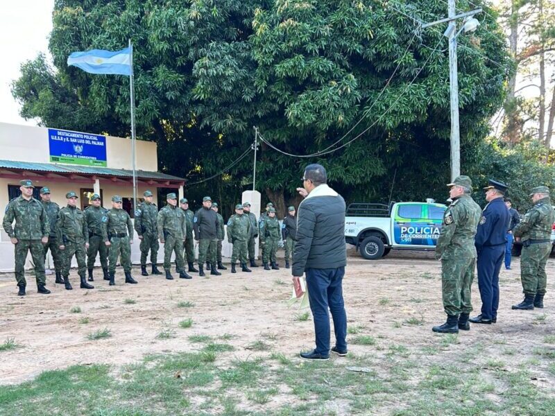 Ramada Paso: se inauguró nuevo destacamento de la Policía Rural sobre la Ruta Nacional 12