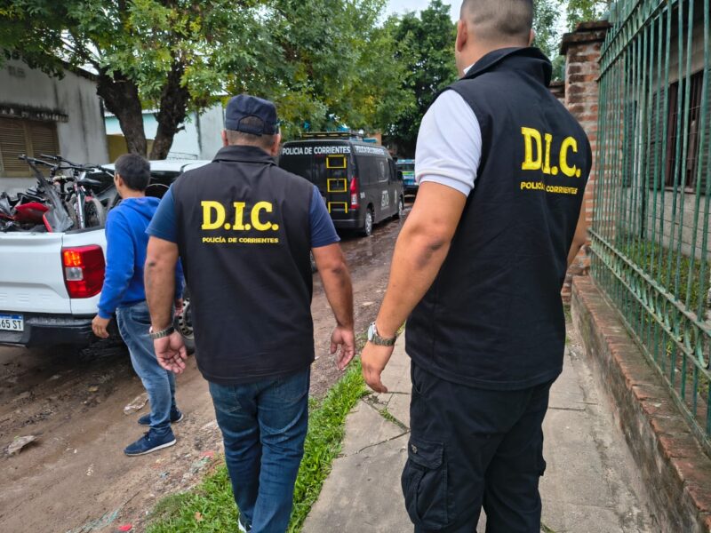 Barrio Quinta Ferré: desmantelan un centro de acopio y desguace de motos robadas