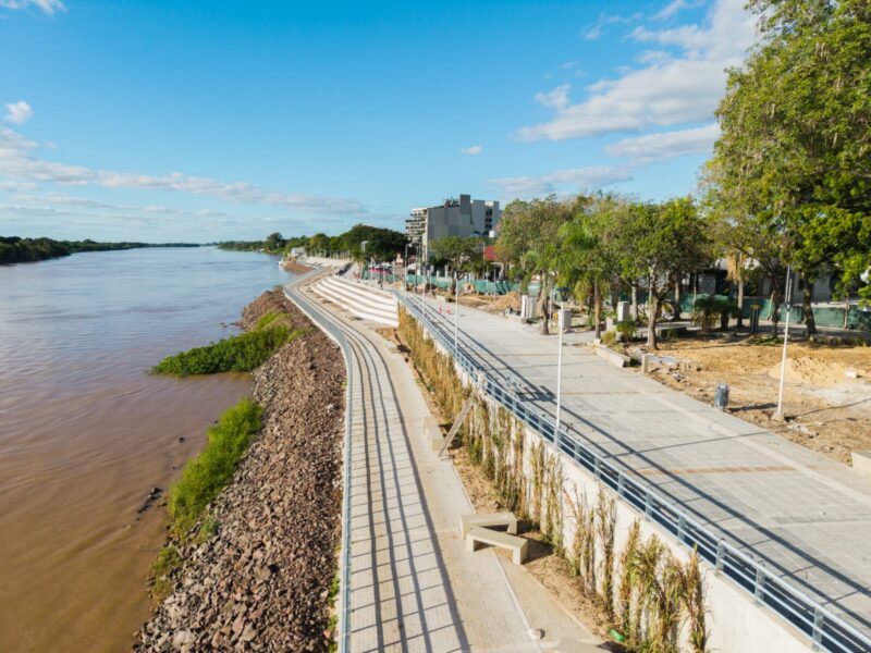 La nueva costanera, lista para recibir a vecinos y turistas
