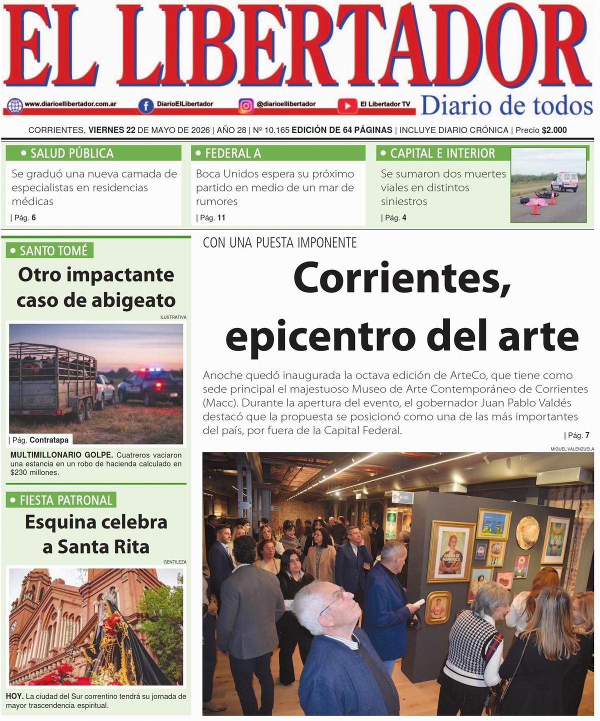 Diario Digital 22 de mayo de 2026