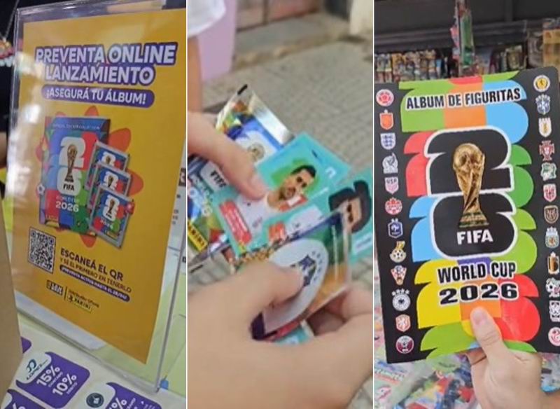 Furor en Corrientes para conseguir el álbum y las figuritas del Mundial