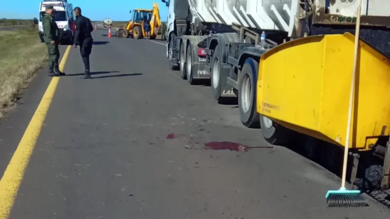 Murió el trabajador que fue atropellado por un camionero brasileño en Monte Caseros