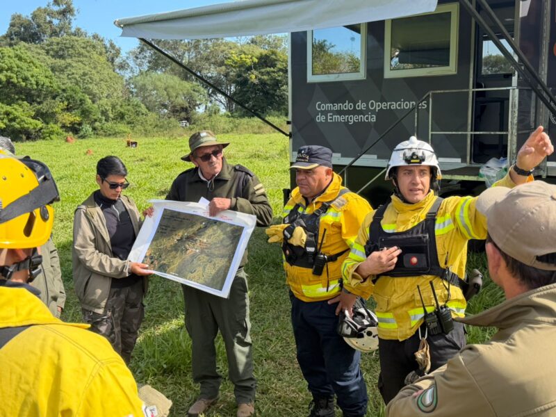 Iberá: más de 70 personas se capacitaron para optimizar la respuesta ante incendios y emergencias