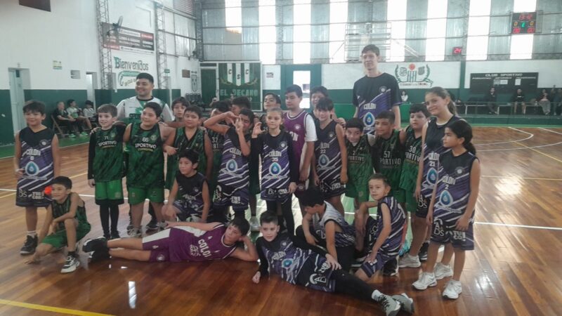 El minibásquet de Colón transita un camino de crecimiento