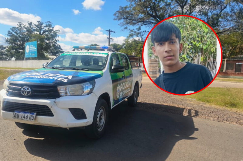 Se busca intensamente a un adolescente de 16 años que desapareció en Corrientes