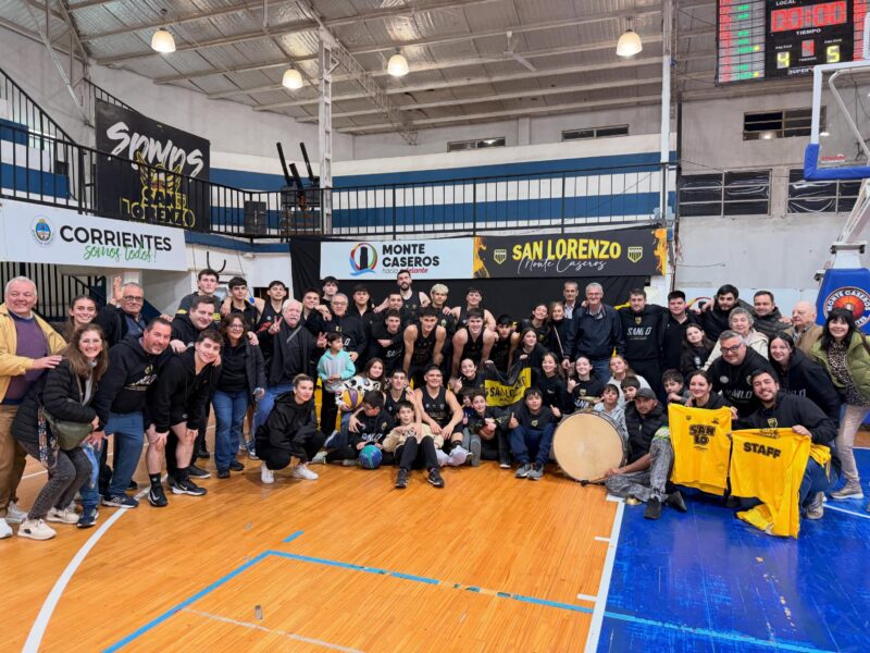 San Lorenzo de Monte Caseros ganó con el tiro del final y abrochó el tercer lugar
