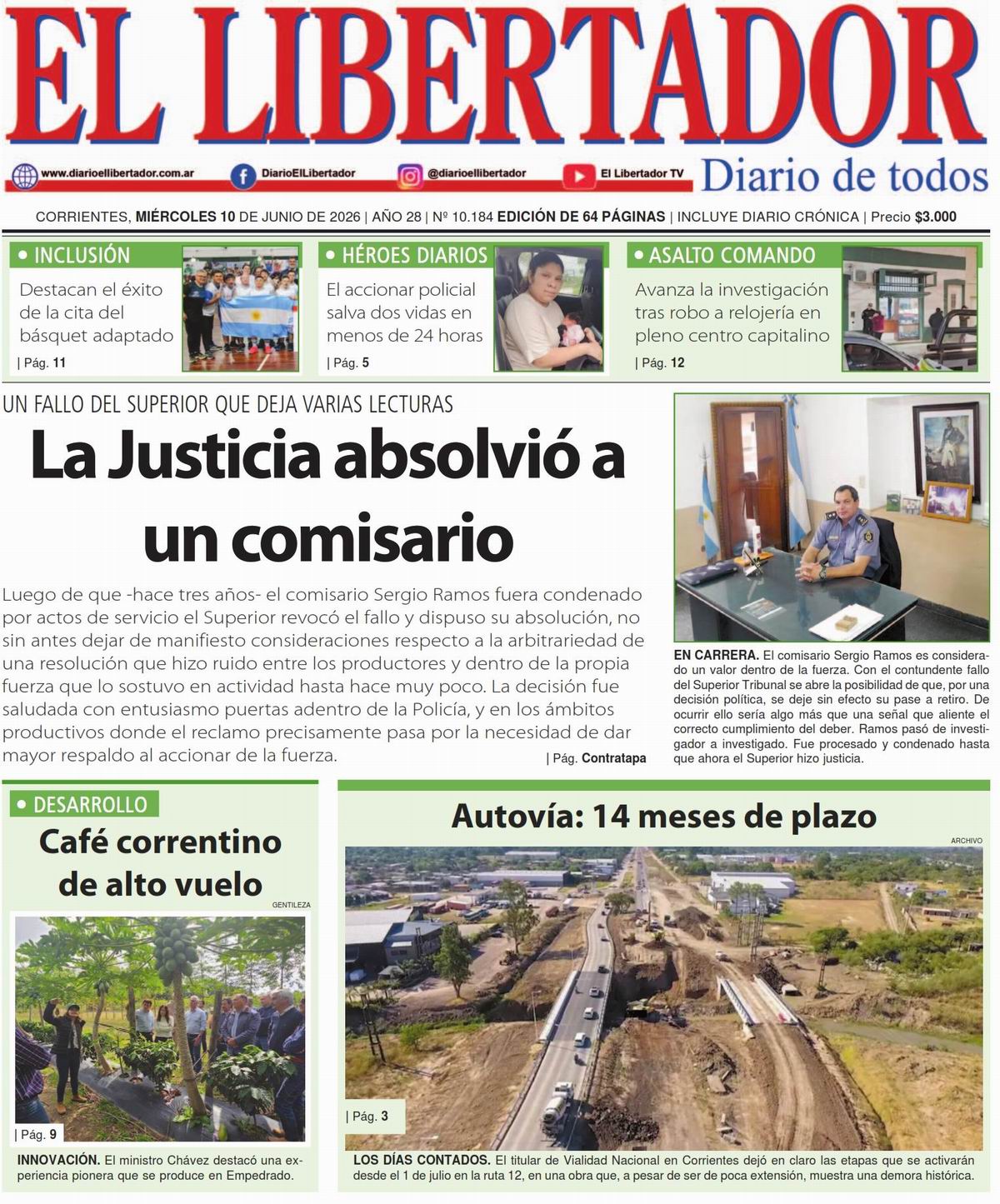 Diario Digital 10 de junio de 2026