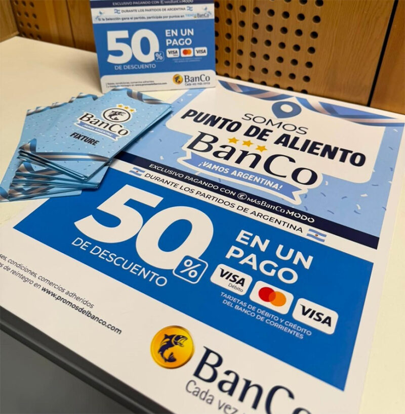 El BanCo lanza los Puntos de Aliento con beneficios para alentar a la Selección