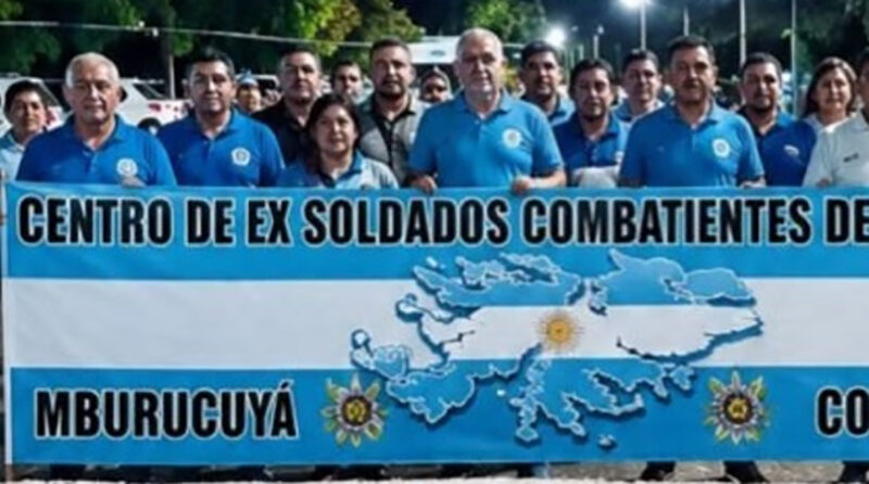 En Mburucuyá, hoy también la provincia abraza a sus héroes de Malvinas