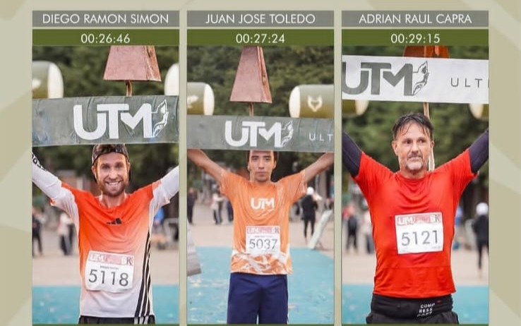 Toledo en el podio del Ultra Trail de Merlo