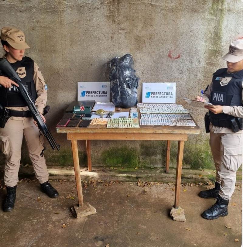Allanamientos antidrogas arrojan secuestros por más de $20 millones