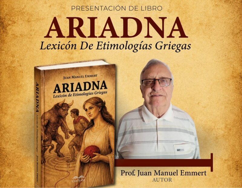 Presentarán el libro Ariadna, de Juan Manuel Emmert