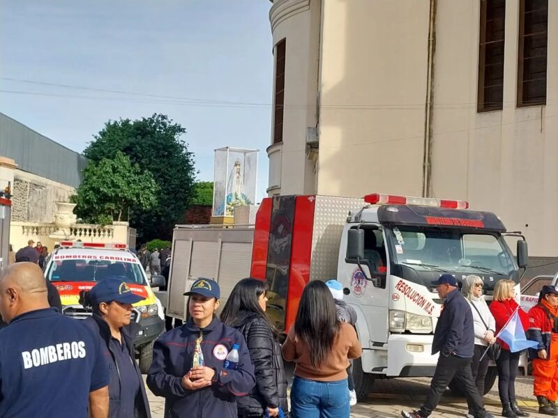 Bomberos Voluntarios peregrinaron a Itatí