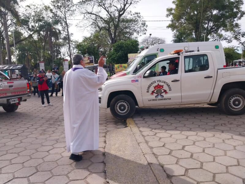 Bomberos Voluntarios peregrinaron a Itatí