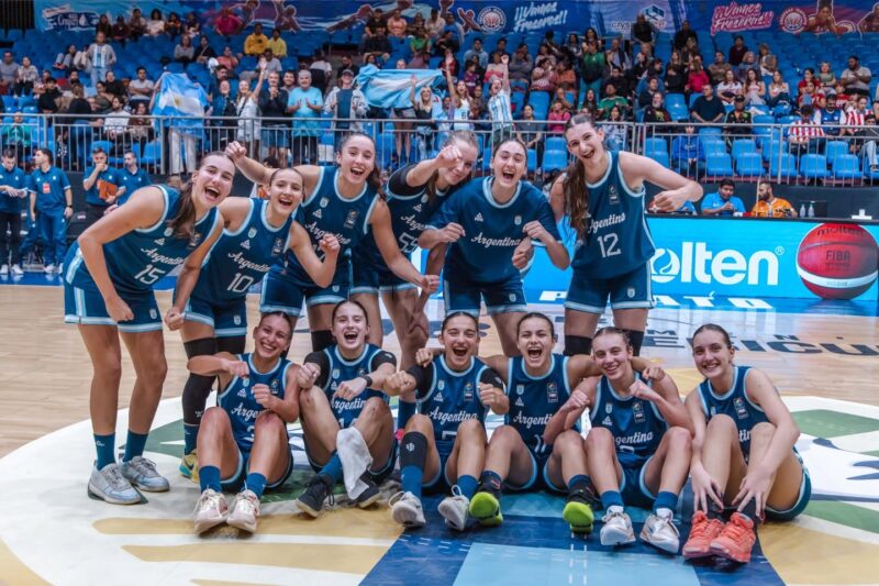 Con aporte de la correntina Celina Novatti, Argentina logró su primer éxito en la AmeriCup