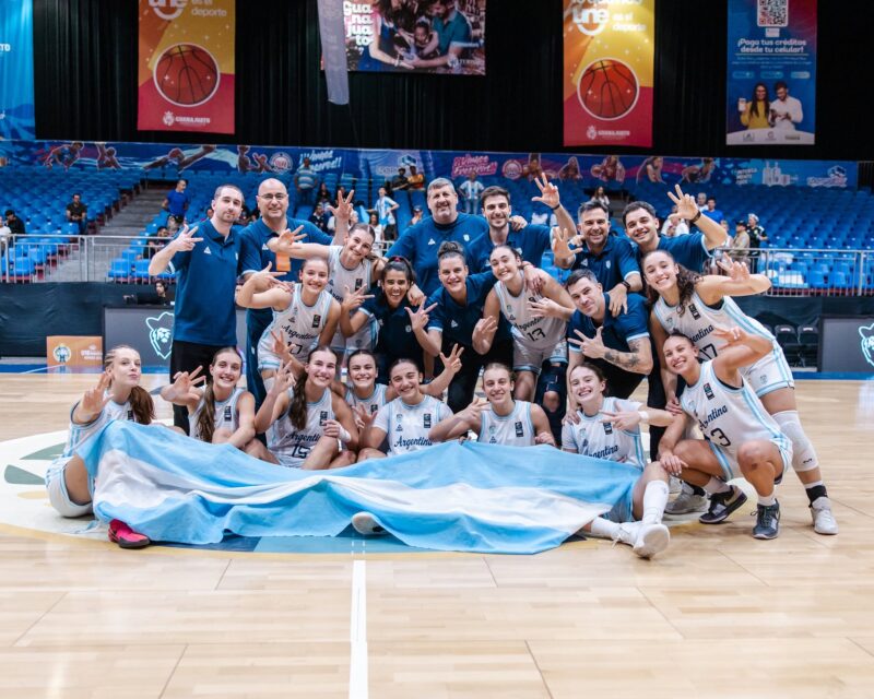 Con una correntina en su plantel, Argentina logró el bronce en la AmeriCup U18
