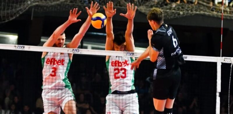 Con el correntino Germán Gómez, Argentina ya está en Brasil para afrontar la VNL