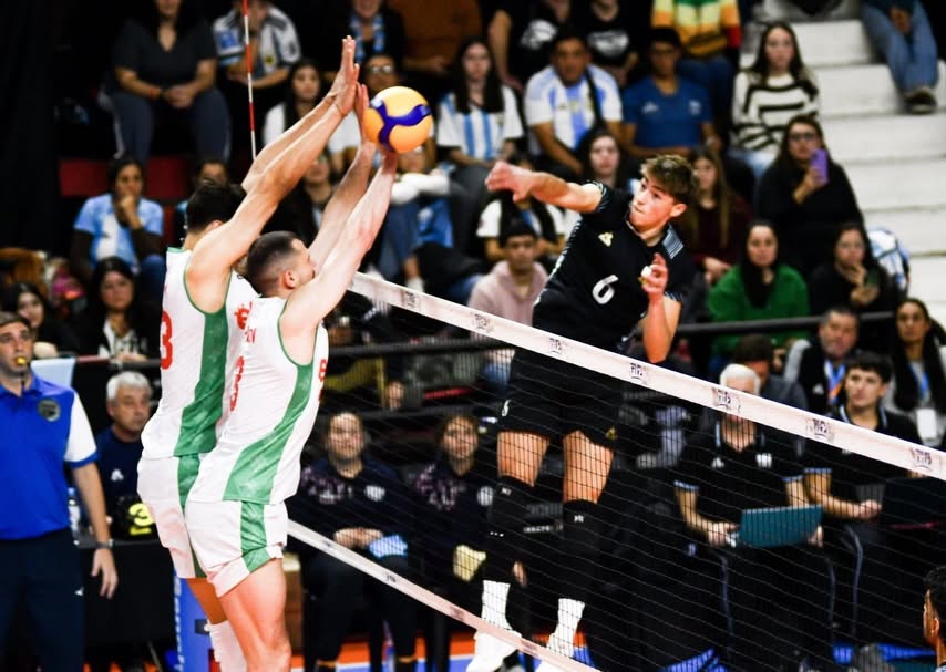 Con aporte de Germán Gómez, Argentina cayó ante Bulgaria y está lista para la VNL