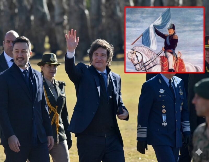 Milei habló del Belgrano “economista”