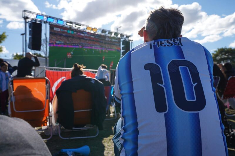 El Fan Fest un clásico para alentar a Argentina