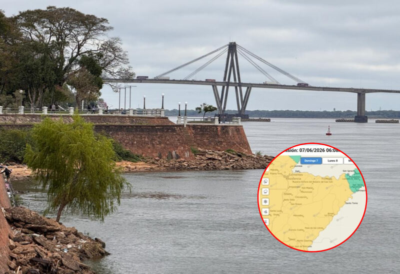 Alerta amarilla en Corrientes: se esperan tormentas fuertes y un brusco descenso de la temperatura