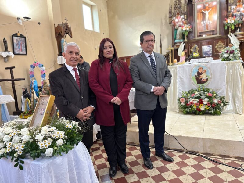Pedro encabezó los festejos patronales en Berón de Astrada