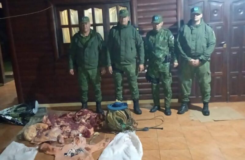 Operativo contra el abigeato en Alvear: persecución, fuga y detención