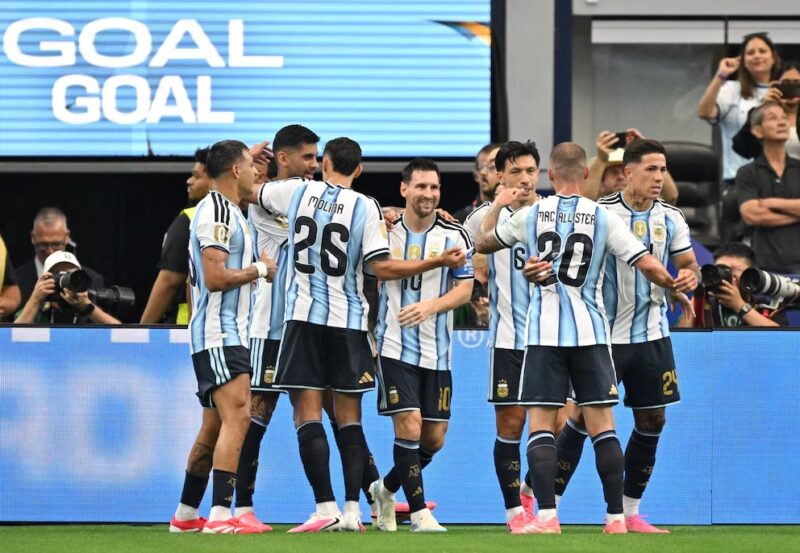 Messi hizo historia y Argentina vence 1 a 0 a Austria en Dallas