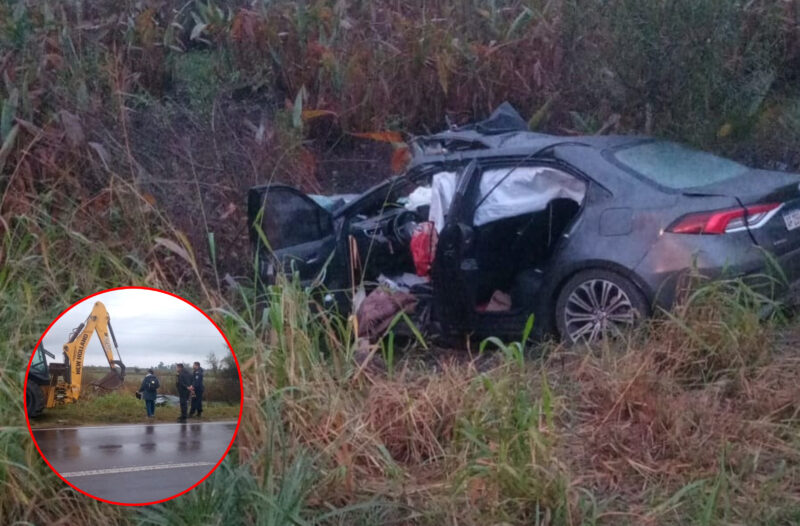 Murió uno de los hombres que chocó en el auto que transportaba 183 millones