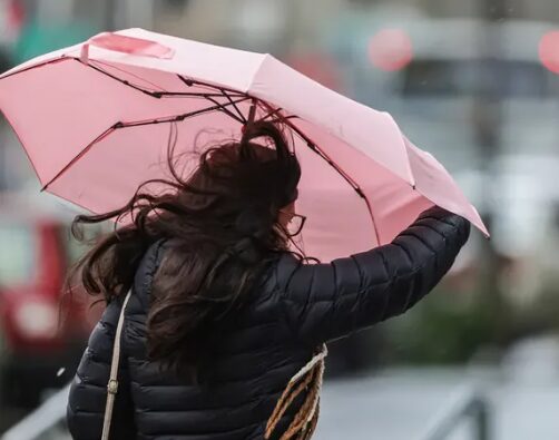 Al frío polar se suman tormentas