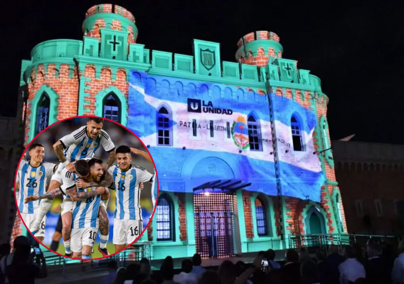 Viví el debut de Argentina en La Unidad: pantalla gigante, entrada gratis y toda la pasión correntina