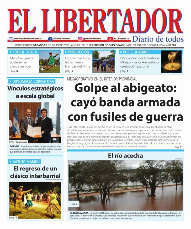 Diario Digital 25 de julio de 2026