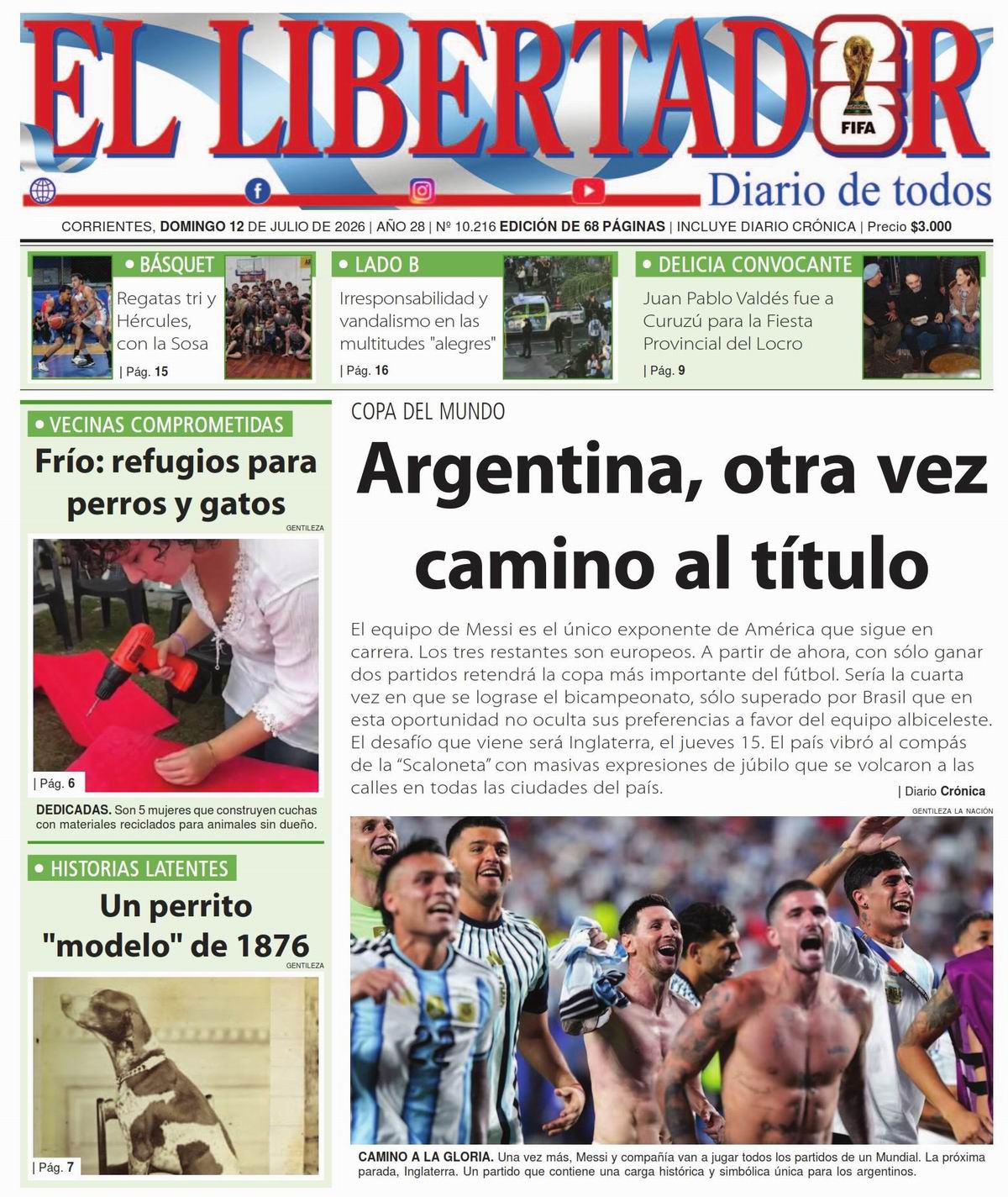 Diario Digital 12 de julio de 2026