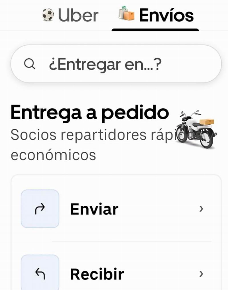 Alertan sobre una maniobra que encarece los envíos por moto Uber
