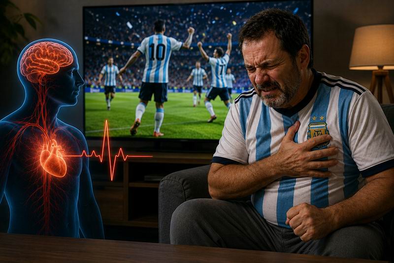 Final del Mundial: entre la euforia futbolera y el cuidado del corazón