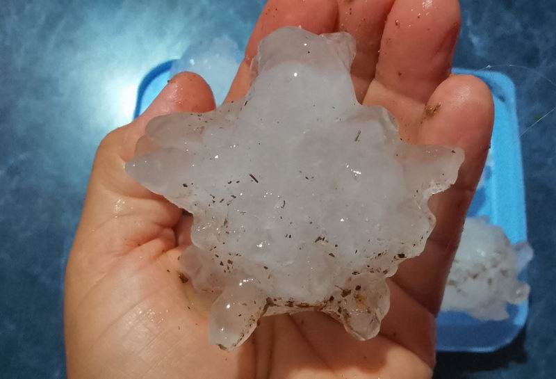 El alerta meteorológico se cumplió con precisión en toda la provincia