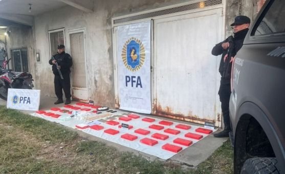 Cocaína con logo de tiburón y una policía detenida: el golpe a una banda narco en Corrientes