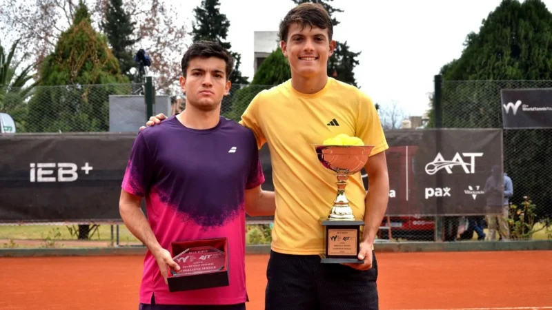 «Cali» Zárate campeón en singles en Jujuy, completó una semana inolvidable