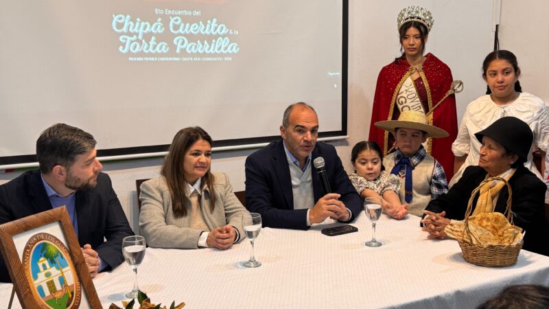 Brindaron detalles del encuentro del chipá cuerito y la torta parrilla en Santa Ana