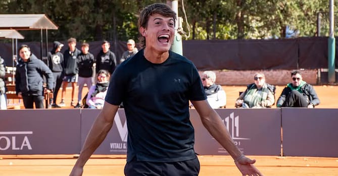 Zarate es semifinalista en el M15 de Jujuy