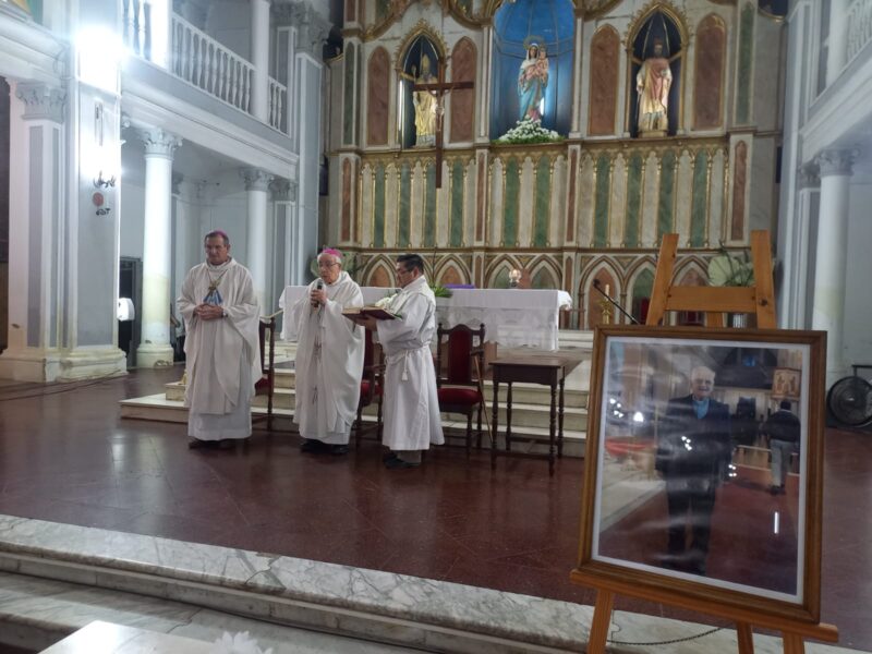 Monseñor Faifer: «El padre Tomás proclamó la fe y la hizo vida»