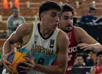 El rojinegro Gerónimo Ramallo, confirmado para la Nations League U23 de 3×3 en Paraguay