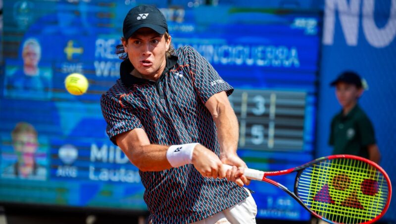 Midón arrancó bien en Bastad y busca llegar al cuadro principal