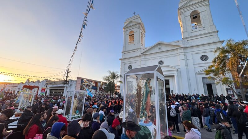 La fe desafió al frío: comenzó la más tradicional de las peregrinaciones a Itatí