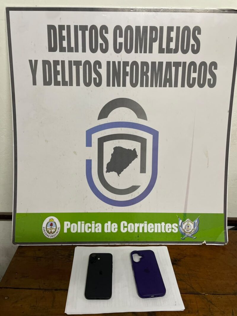 Rastreo satelital y análisis de cámaras: la Policía recuperó un teléfono robado