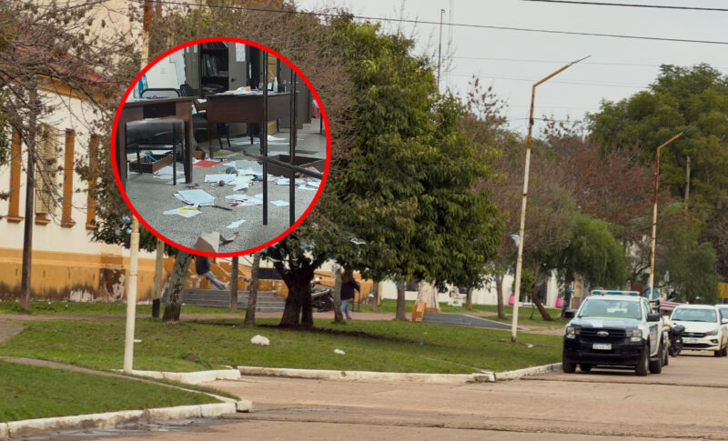 Denunciaron robo y vandalismo en una escuela de Monte Caseros